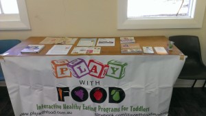 A variety of resources are made available for carers to enhance their play with food experiences.
